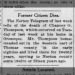 Chauncey Gridley Thompson Obituary Chauncey Gridley Thompson Obituary