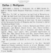 Dallas J Wolfgram Obituary Dallas J Wolfgram Obituary