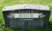 Earl Clayton and Elizebeth Harriet Knudson Rice headstone Earl Clayton and Elizebeth Harriet Knudson Rice headstone