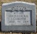 Fredericka Louise Fiestedt Schroth Headstone Fredericka Louise Fiestedt Schroth Headstone