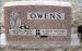 Floyd and Helen Owens Headstone.