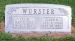 Gleen and Eva (Schroth) Wurster Tombstone Gleen and Eva (Schroth) Wurster Tombstone
