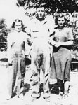 Myrtle Schnitzler, Glen Schnitzler and Virginia Schroth Myrtle Schnitzler, Glen Schnitzler and Virginia Schroth